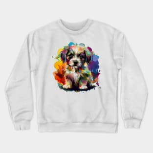 puppy Crewneck Sweatshirt